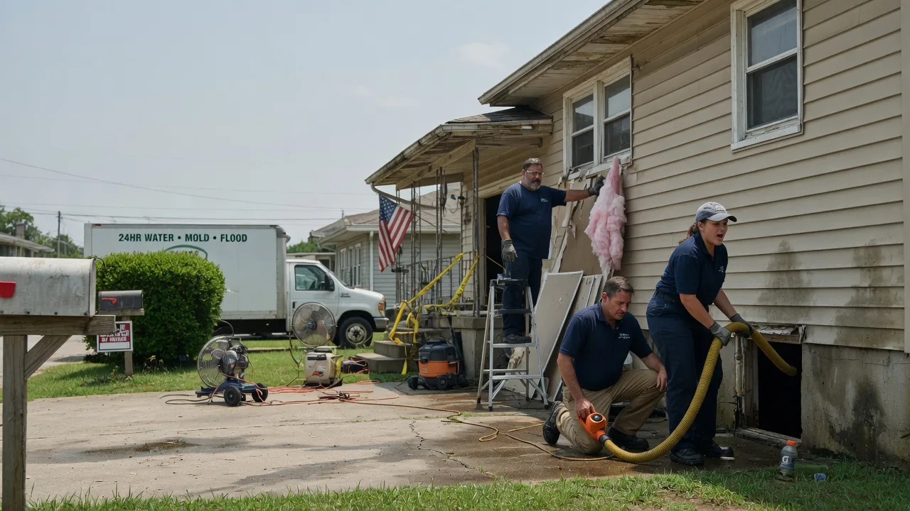 Water Damage Repair in Burbank, WA near me